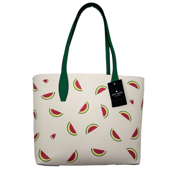 Kate Spade New Watermelon What A Melon Small Reversible Tote - Picture 3 of 7